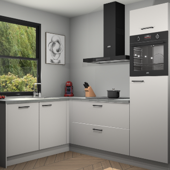 Zijdegrijze keuken Kinshasa 105920