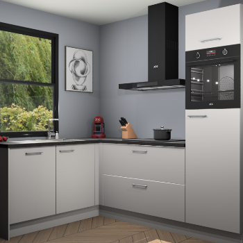 Zijdegrijze keuken Kinshasa 105973