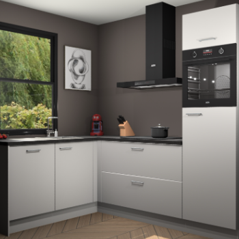 Zijdegrijze keuken Kinshasa 105974