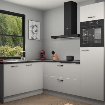 Zijdegrijze keuken Kinshasa 105976