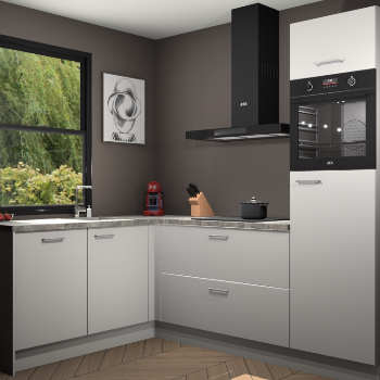 Zijdegrijze keuken Kinshasa 105980