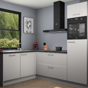 Zijdegrijze keuken Kinshasa 105991