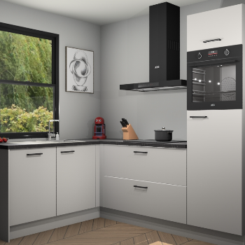 Zijdegrijze keuken Kinshasa 105994