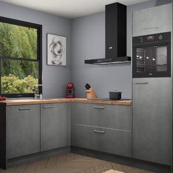 Beton Parelgijs keuken Kinshasa 107329