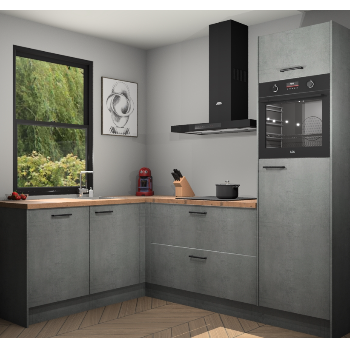 Beton Parelgijs keuken Kinshasa 107332