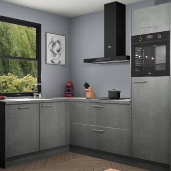 Beton Parelgijs keuken Kinshasa 107342