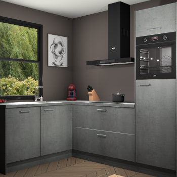 Beton Parelgijs keuken Kinshasa 107343