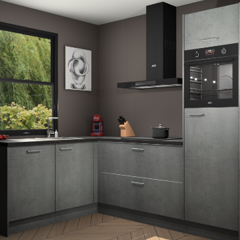 Beton Parelgijs keuken Kinshasa 107363