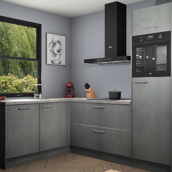 Beton Parelgijs keuken Kinshasa 107422