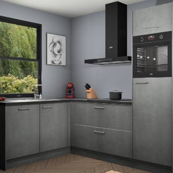 Beton Parelgijs keuken Kinshasa 107428