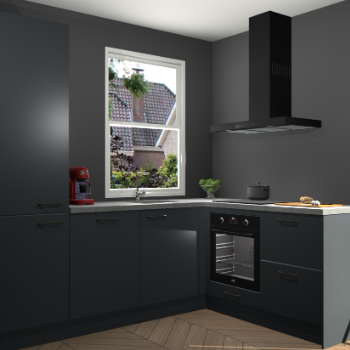 Onyxgrijze keuken Phuket 108329