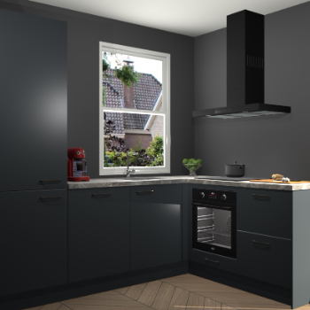 Onyxgrijze keuken Phuket 108341