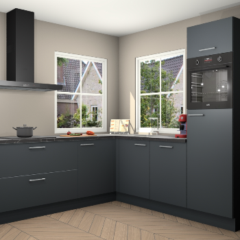 Onyxgrijze keuken Pai 108452