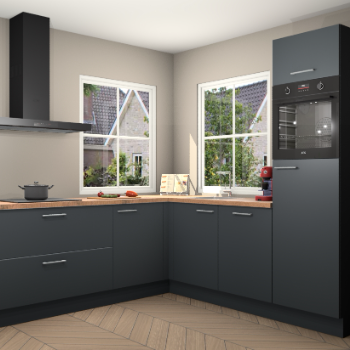 Onyxgrijze keuken Pai 108568