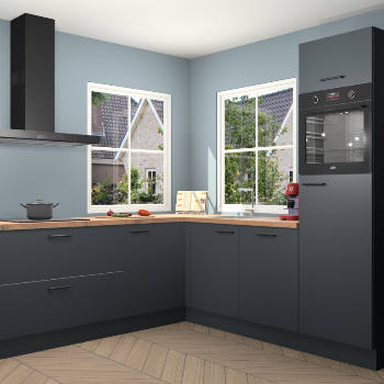 Onyxgrijze keuken Pai 108571