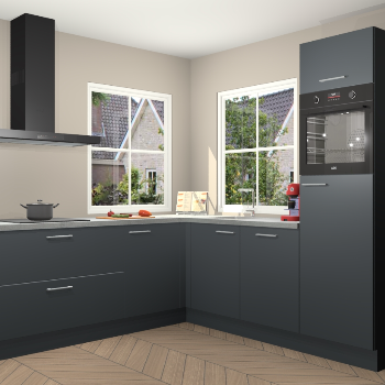 Onyxgrijze keuken Pai 108576