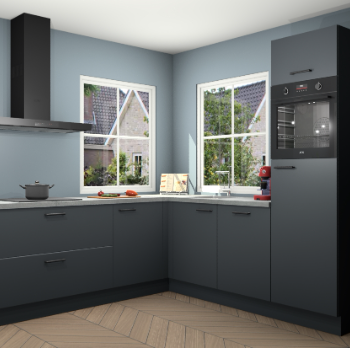 Onyxgrijze keuken Pai 108579