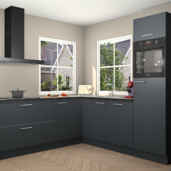 Onyxgrijze keuken Pai 108583