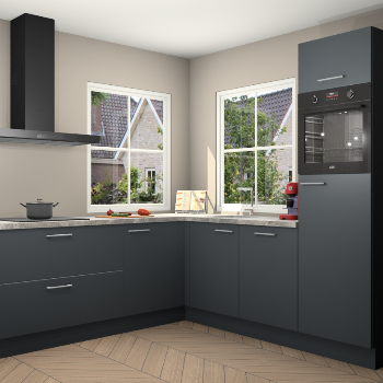 Onyxgrijze keuken Pai 108589