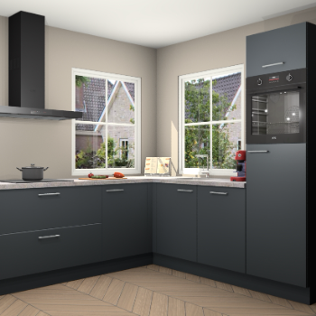 Onyxgrijze keuken Pai 108597