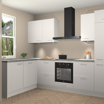 Zijdegrijze keuken Beijing 108610