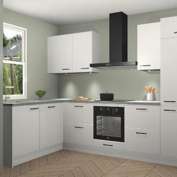 Zijdegrijze keuken Beijing 108613