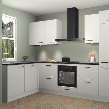 Zijdegrijze keuken Beijing 108714