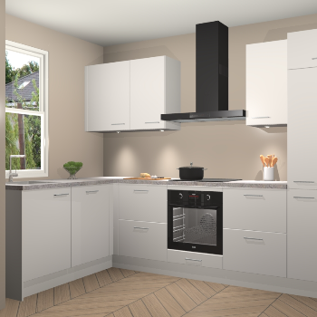 Zijdegrijze keuken Beijing 108813