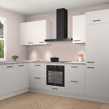 Zijdegrijze keuken Beijing 108815