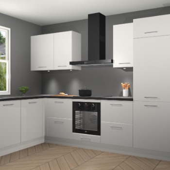 Zijdegrijze keuken Beijing 108825