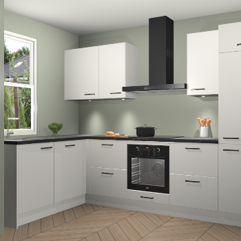 Zijdegrijze keuken Beijing 108829