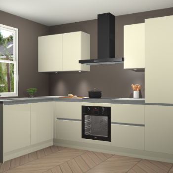 Magnolia greeploze keuken Beijing 108848