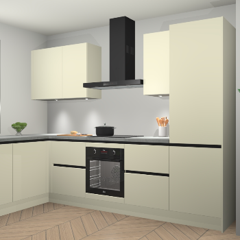 Magnolia greeploze keuken Beijing 108851