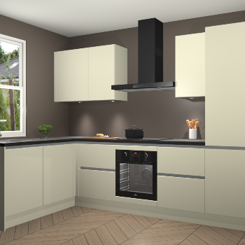 Magnolia greeploze keuken Beijing 108862