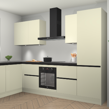 Magnolia greeploze keuken Beijing 108865