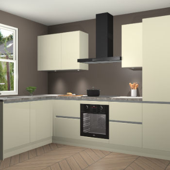 Magnolia greeploze keuken Beijing 108880