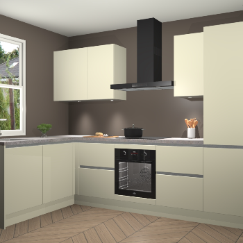 Magnolia greeploze keuken Beijing 108893