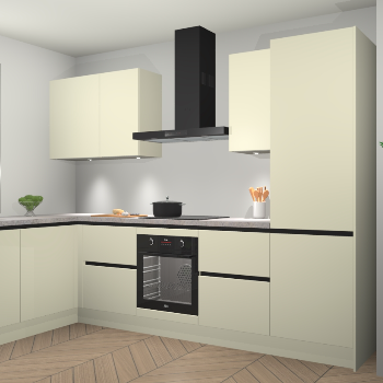 Magnolia greeploze keuken Beijing 108896