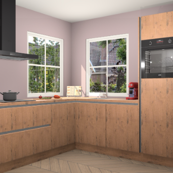 Astoria Eiken greeploze keuken Pai 108617