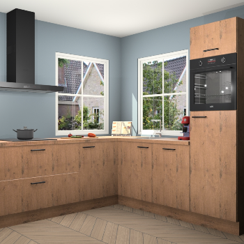 Astoria Eiken keuken Pai 108618