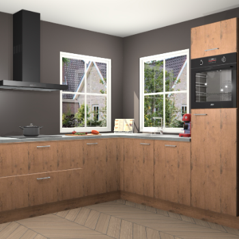 Astoria Eiken keuken Pai 108652