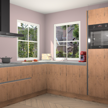 Astoria Eiken greeploze keuken Pai 108653