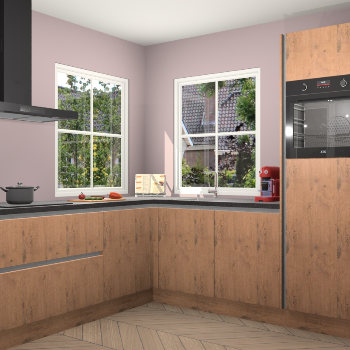 Astoria Eiken greeploze keuken Pai 108659