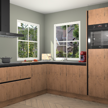 Astoria Eiken greeploze keuken Pai 108662