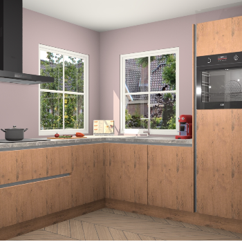 Astoria Eiken greeploze keuken Pai 108665