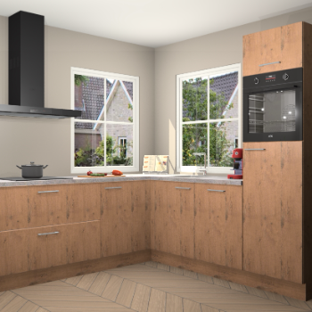 Astoria Eiken keuken Pai 108966