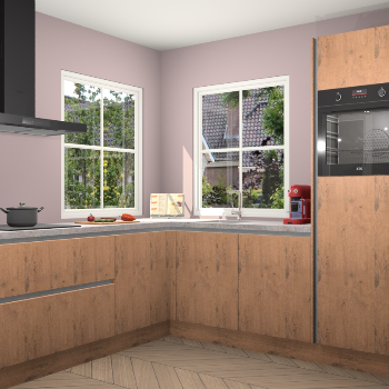 Astoria Eiken greeploze keuken Pai 108671