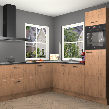 Astoria Eiken keuken Pai 108679