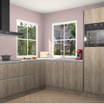 Cantaro Eiken greeploze keuken Pai 108534