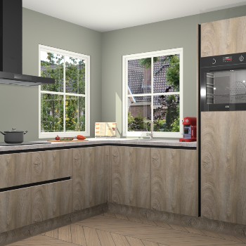 Cantaro Eiken greeploze keuken Pai 108537